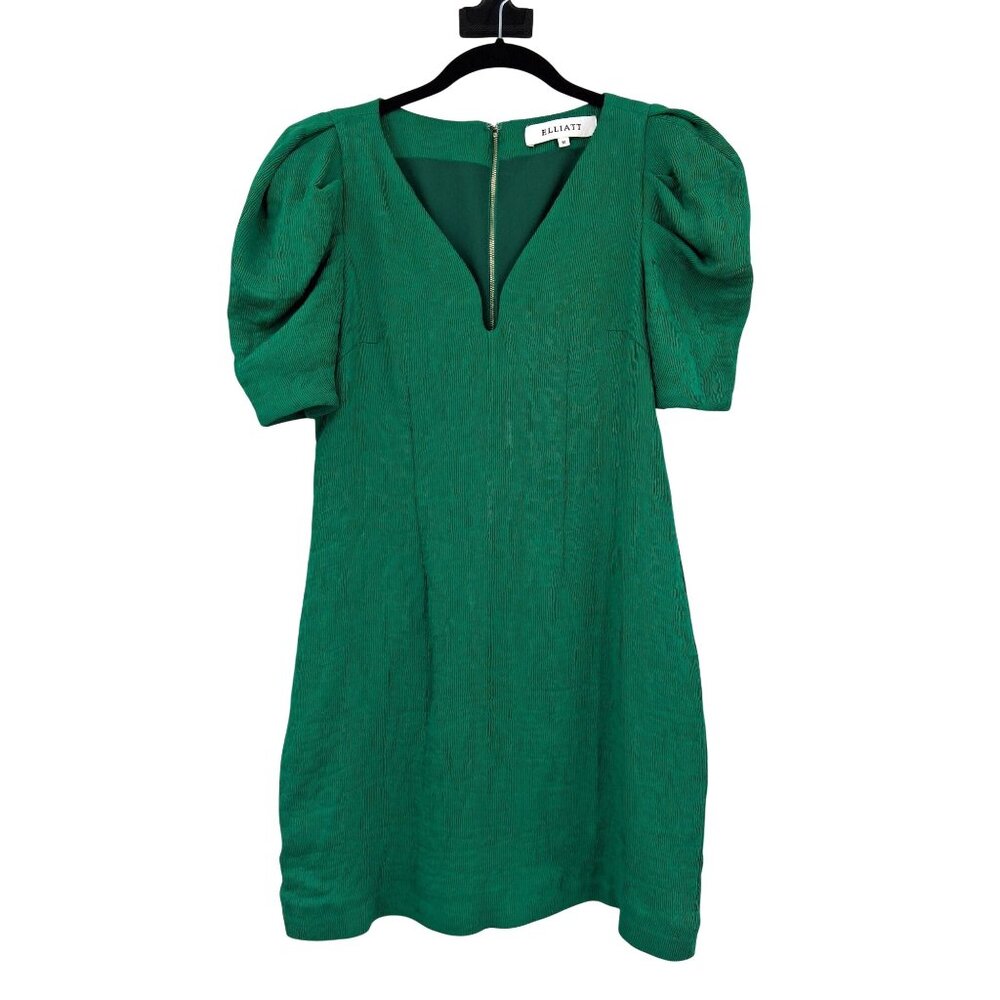 ELLIATT Floridita Mini Dress Emerald Green Size Medium